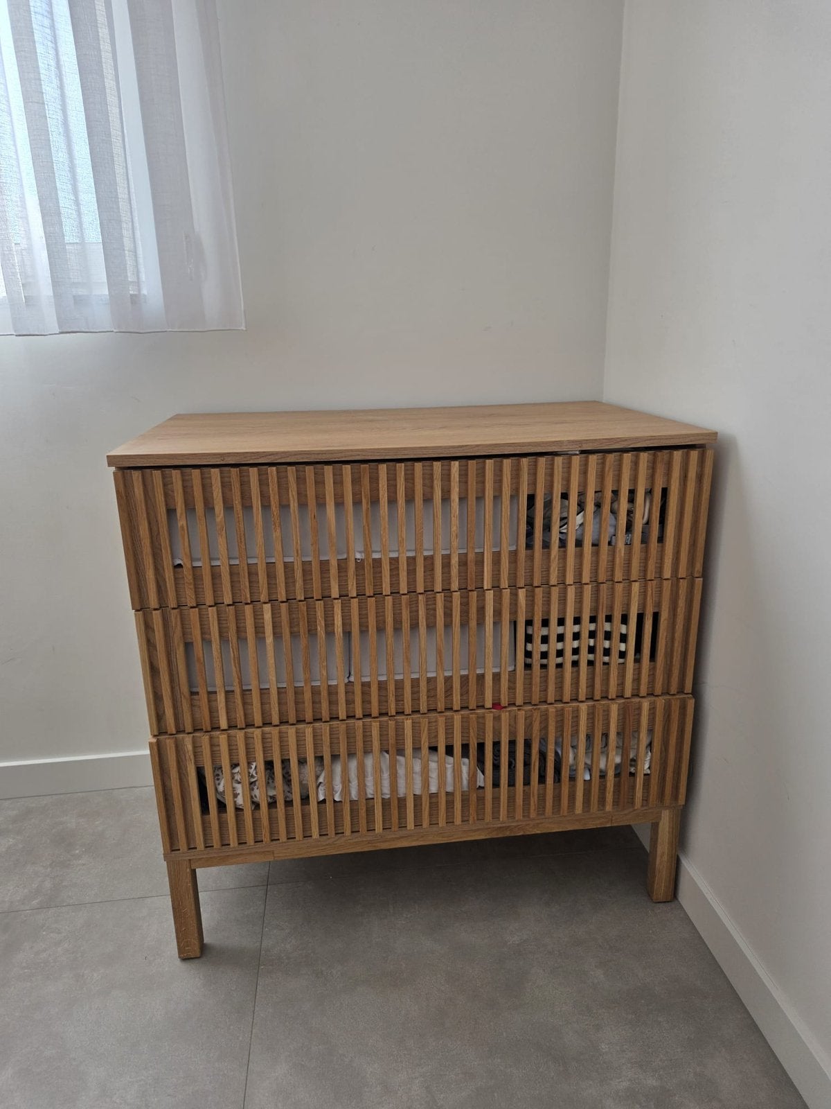 Petit Amelie commode naturel Japandi stijl, Huis en Inrichting, Woonaccessoires | Kisten, Ophalen, Zo goed als nieuw