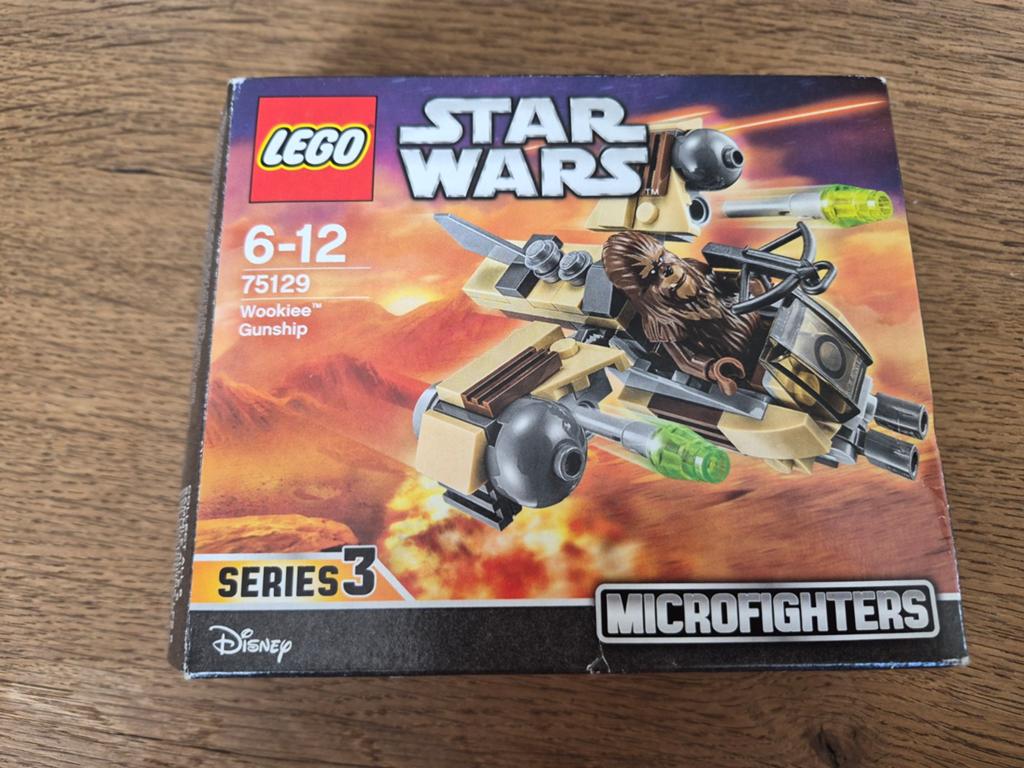 Lego STARWARS MICROFIGHTERS 75129 Wookiee gunship, Lego, Ensemble complet, Utilisé, Complet
