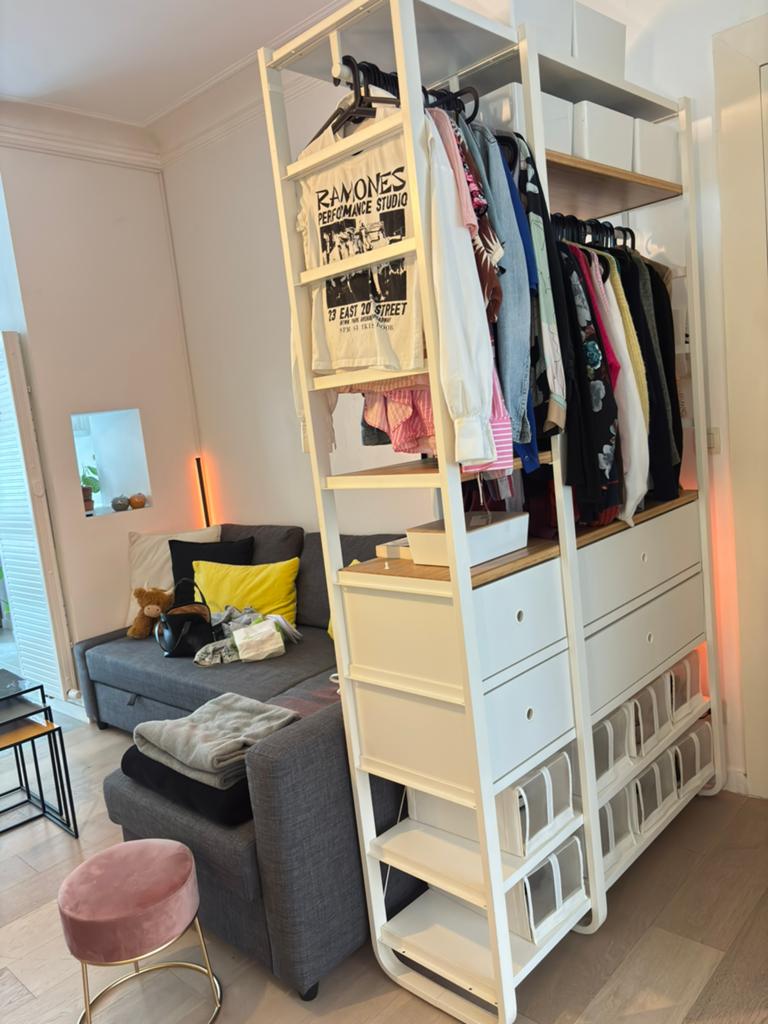 Système de rangement armoir / penderie IKEA “ELVARI”, Enlèvement, Comme neuf