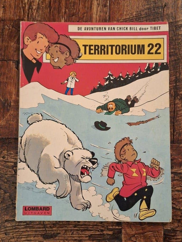 Chick Bill 18: territorium 22, Eén stripboek, Ophalen of Verzenden, Gelezen