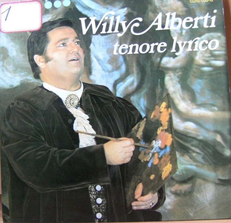 LP Willy Alberti - Tenore Lyrico, Enlèvement ou Envoi, Housse de protection extérieure, Chant, Comme neuf