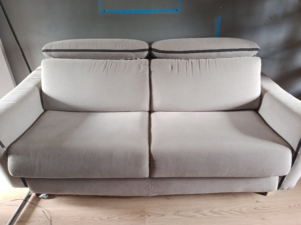 Divan convertible avec matelas, 75 à 100 cm, Enlèvement, Utilisé, Deux personnes
