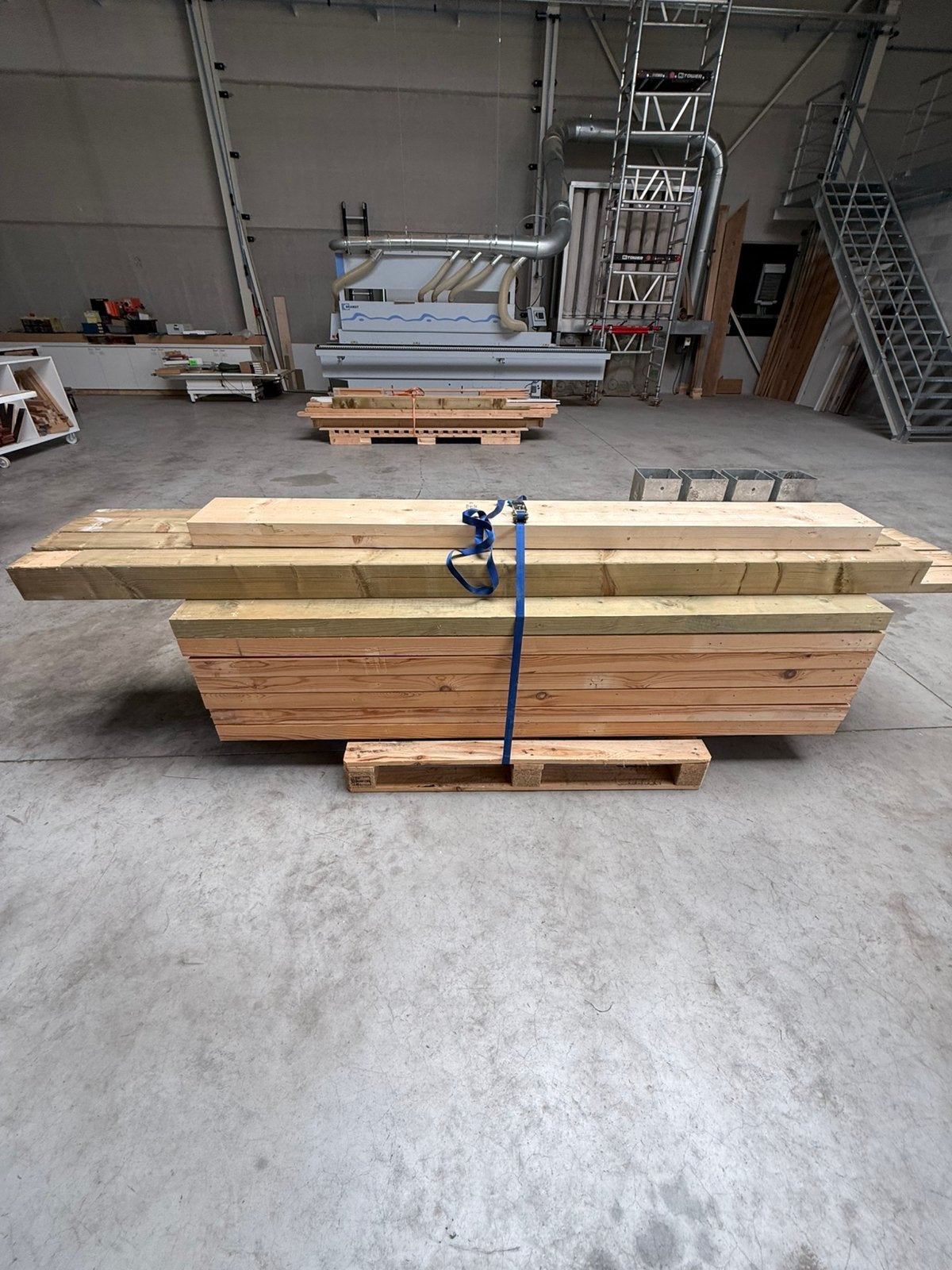Houten balken, Ophalen, Gebruikt, Balk