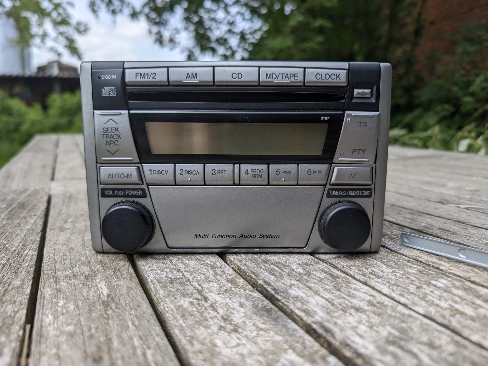 Mazda MX-5 NBFL - Originele Autoradio - Werkende Staat, Ophalen, Gebruikt