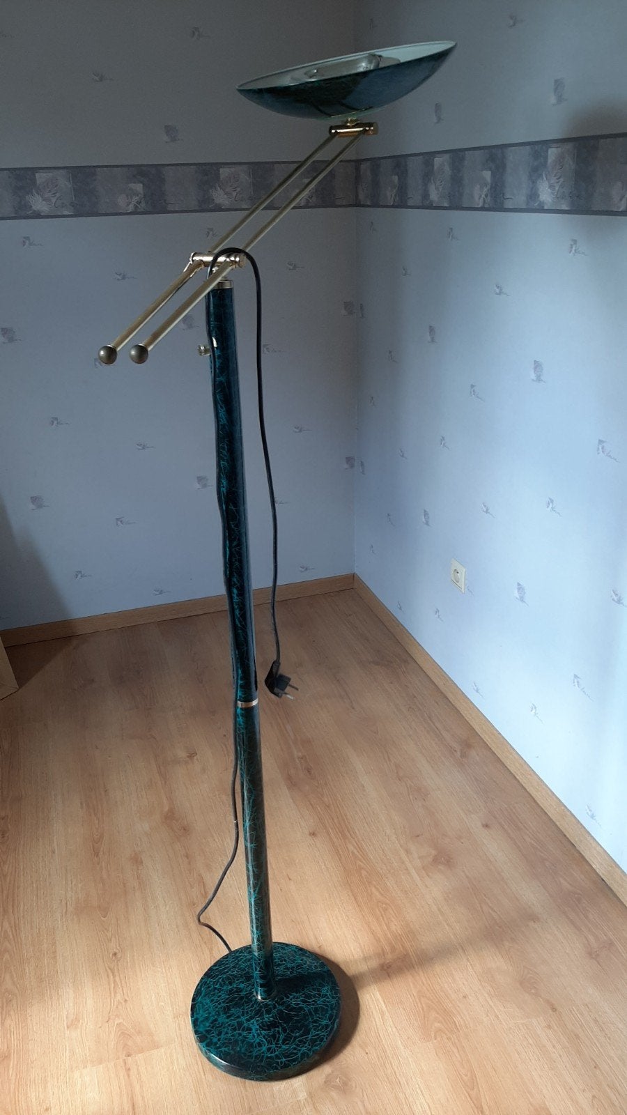Lampe sur pied, lampe à intensité variable, 1970, Enlèvement
