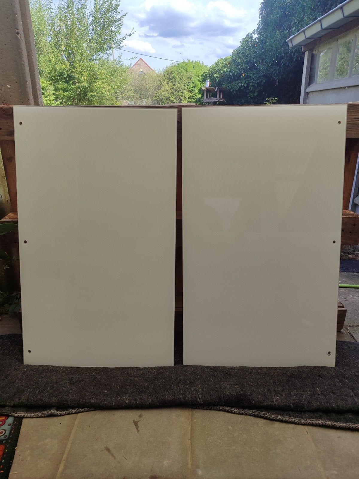 glasplaat ikea malm kast X3 (80cm x 48cm), Enlèvement