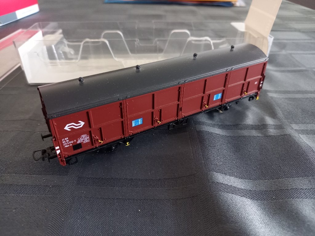 Roco 66059 goederenwagen NS type Hbis-w HO, Gebruikt, Gelijkstroom, Wagon, Ophalen of Verzenden