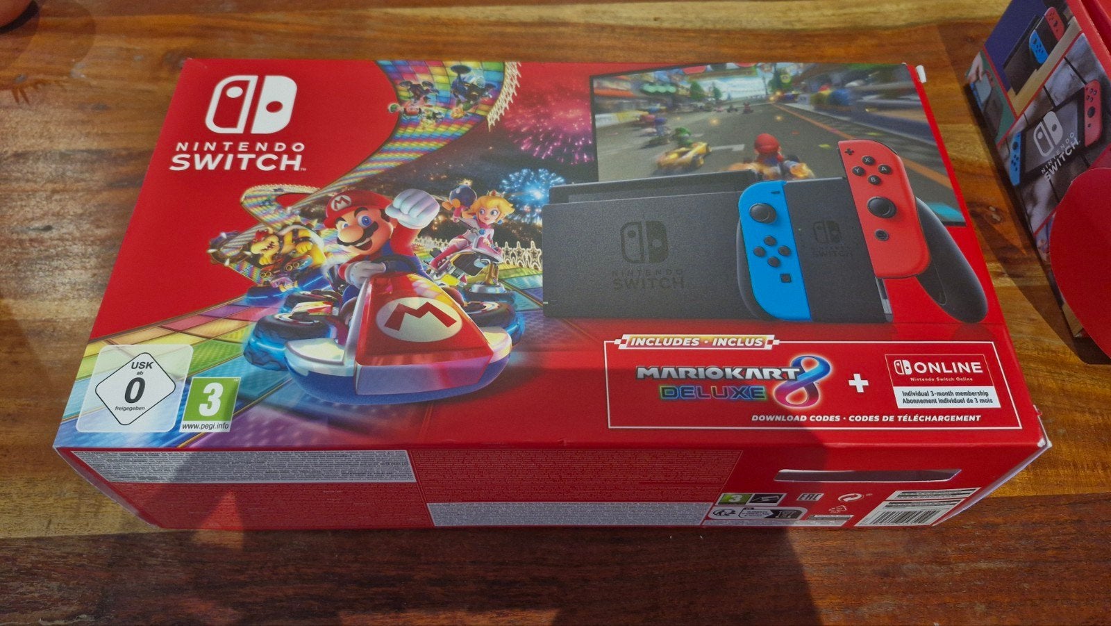 NINTENDO Switch + Mario Kart 8 Deluxe Bundel, Games en Spelcomputers, Ophalen of Verzenden