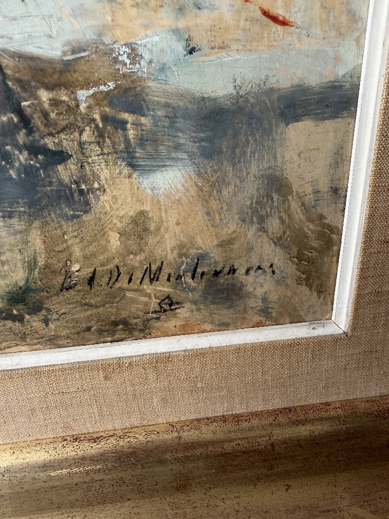 Edmond De Meulenaere (1884-1963) – Nature morte au faisan, Enlèvement ou Envoi, Peinture à l'huile, Panneau, Signé