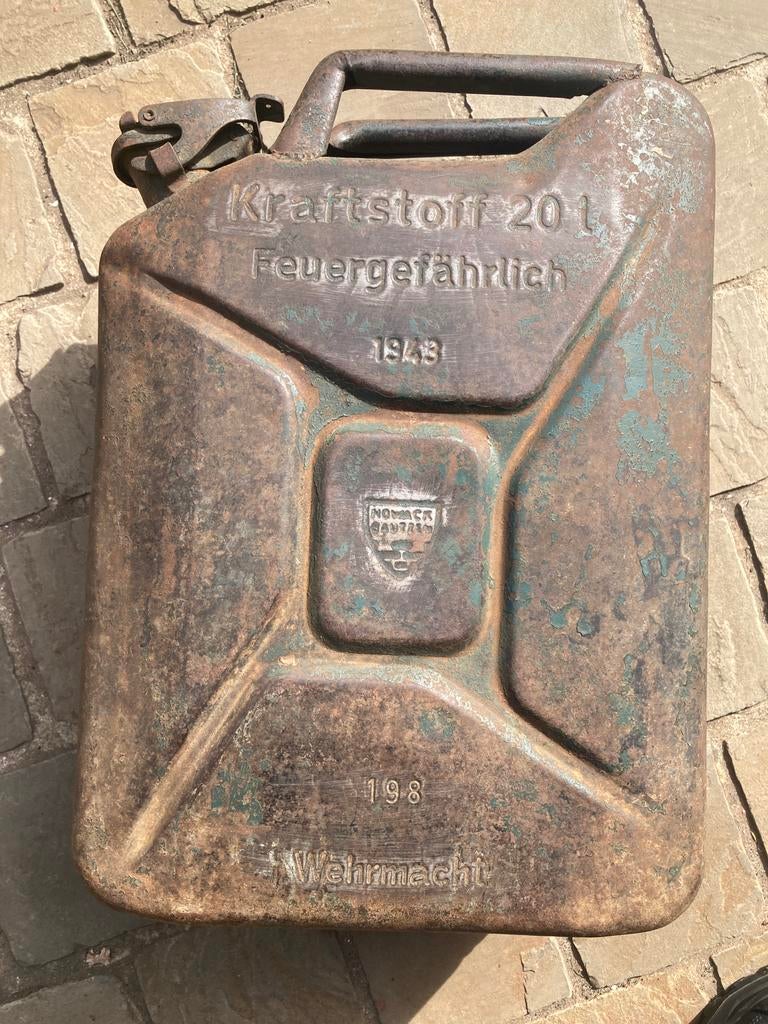Ww2 wehrmacht jerrycan, Enlèvement