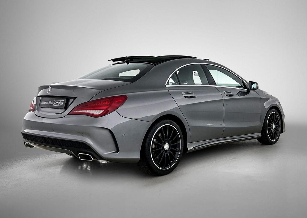 Mercedes-Benz CLA-klasse 200 Coupé AMG Line | Panoramisch D, Stof, Gebruikt, Euro 6, 4 cilinders