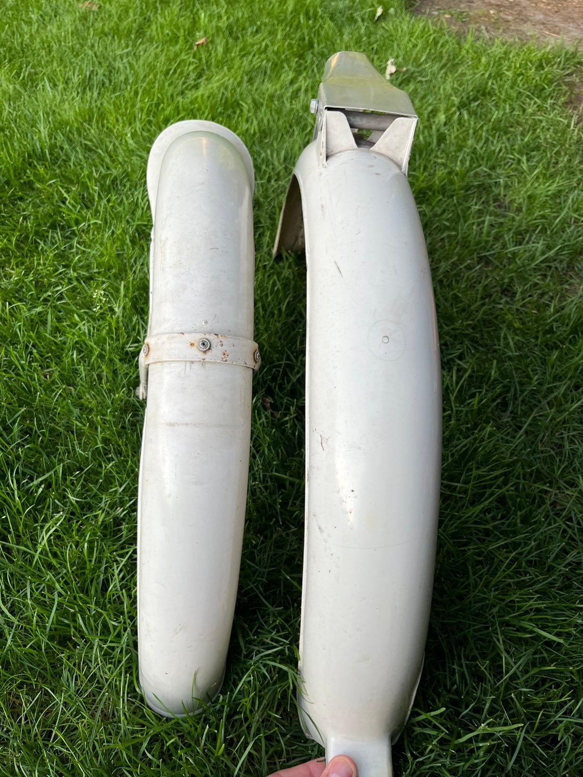 Set spatborden honda pc50, Fietsen en Brommers, Brommeronderdelen | Oldtimers, Ophalen, Zo goed als nieuw