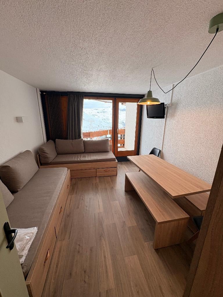 Ongeveer 6 personen aan de voet van de pistes in Val Thorens, Afwasmachine, Appartement