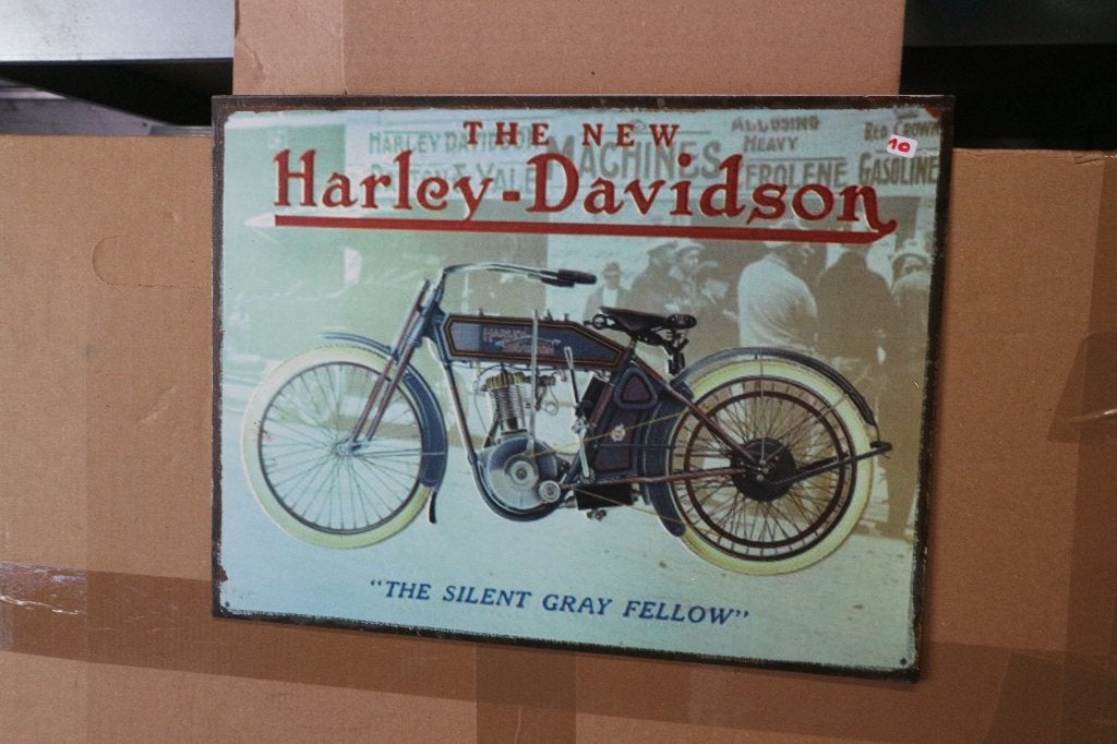 2 decoratieve borden van HARLEY DAVIDSON, Ophalen