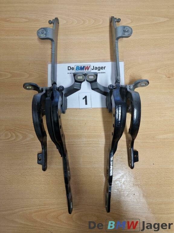 Achterklepscharnier set zwart BMW 5-serie F11 41627206641, Autos : Pièces & Accessoires, Petit matériel, Enlèvement ou Envoi, Utilisé