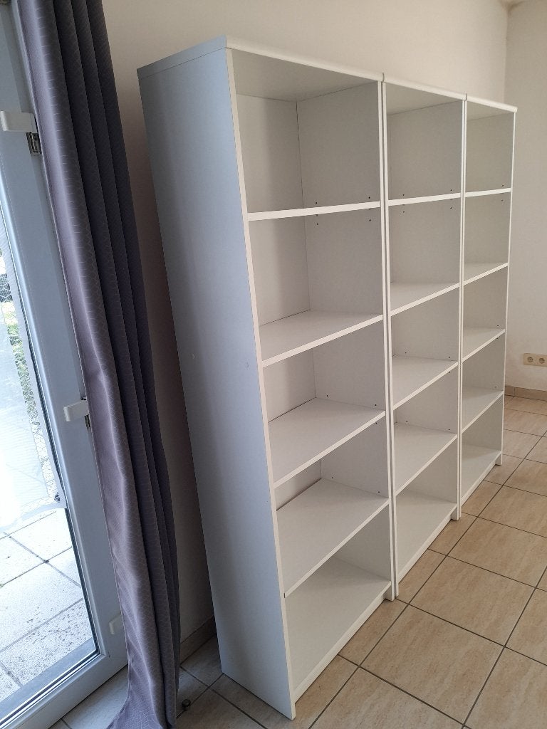 3 Etagères blanches neuves. Région Goutroux. Tel 0494118335, Maison & Meubles, Enlèvement, Neuf