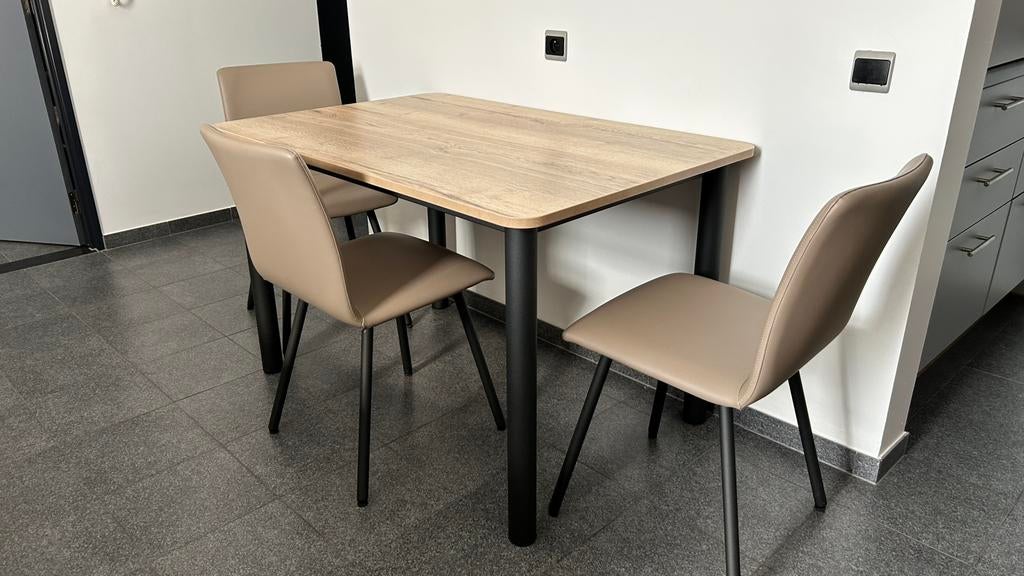Tafel Lustra, Ophalen, Minder dan 50 cm, Zo goed als nieuw, 150 tot 200 cm