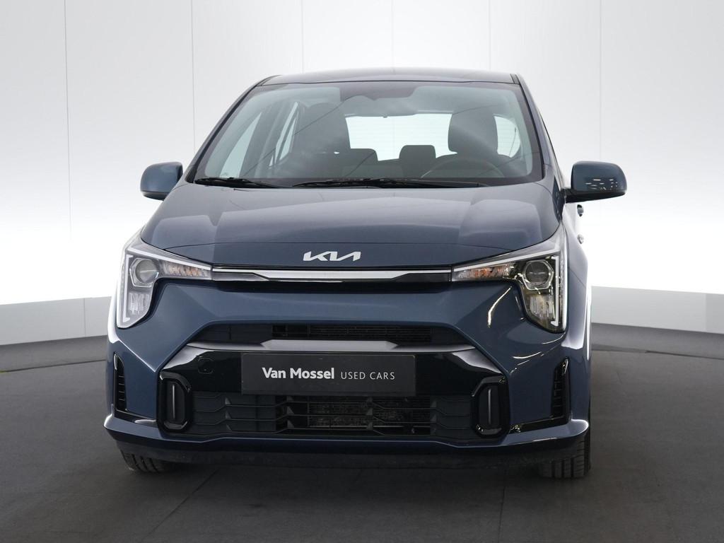 Kia Picanto 1.0 GDI ISG 63 AMT Pulse, Auto's, Stof, Gebruikt, Zwart, 46 kW