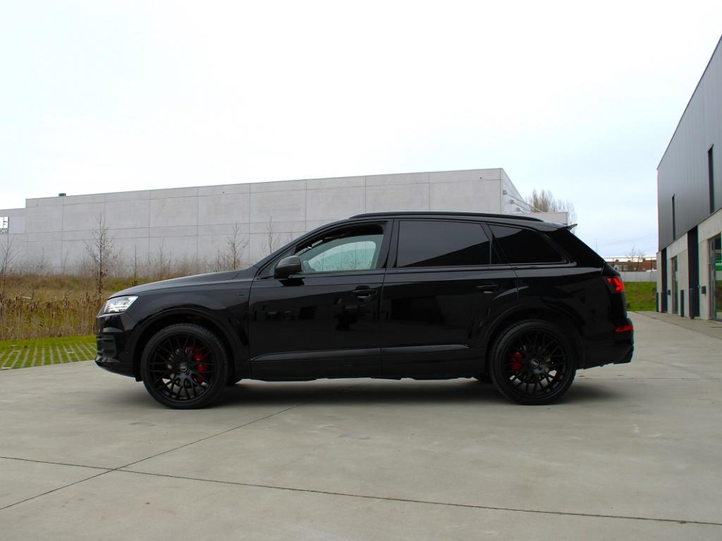 ✅Audi Q7 3.0TDI V6 Quattro S-line SQ7 * Panorama schuifdak *, Auto's, Automaat, 1250 kg, Zwart, SUV of Terreinwagen