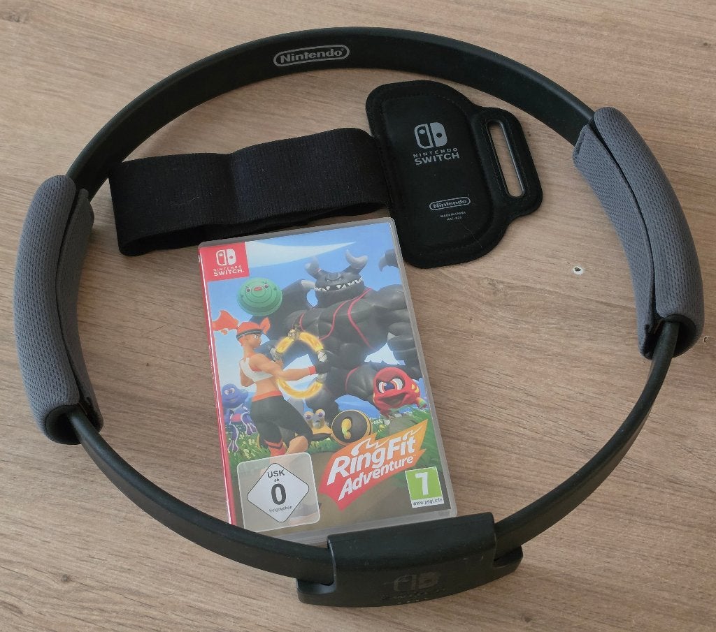 Nintendo Switch Ring Fit Adventure + Ring-Con, Enlèvement ou Envoi, Comme neuf