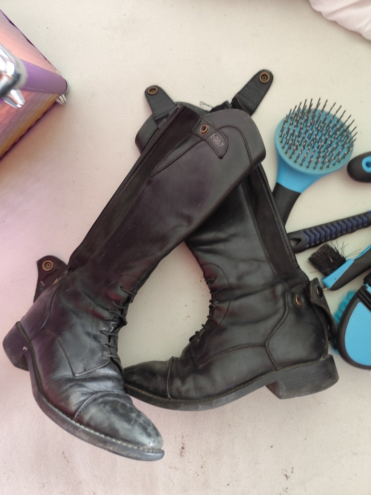 paardrijschoenen, Enlèvement ou Envoi, Polyvalence, Utilisé, Chaussures