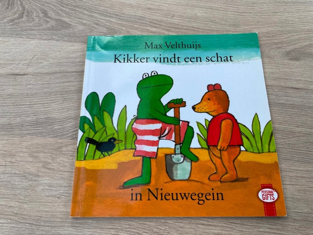 kikker vindt een schat, Enlèvement ou Envoi