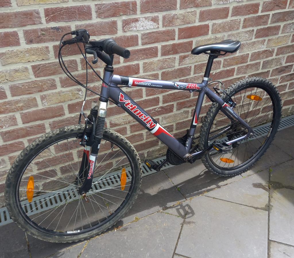 Vélo 26 pouces No Fear Velocity, Fietsen en Brommers, Fietsen | Mountainbikes en ATB, Zo goed als nieuw, Overige merken, Hardtail