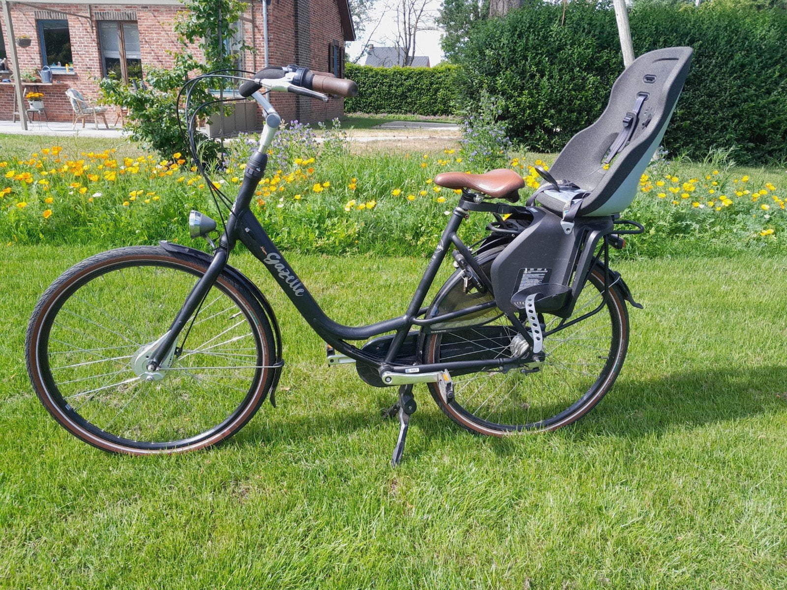 Gazelle bloom met yepp kinderstoeltje, Ophalen, 56 cm of meer, Versnellingen, Gazelle