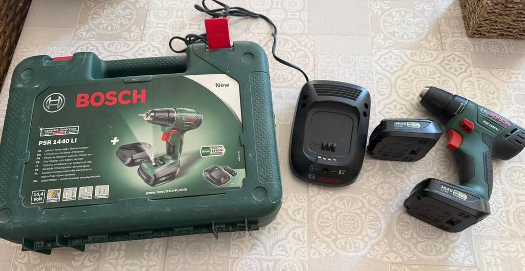 Perceuse visseuse Bosch, Doe-het-zelf en Bouw, Gereedschap | Boormachines, Ophalen, Gebruikt, Boormachine