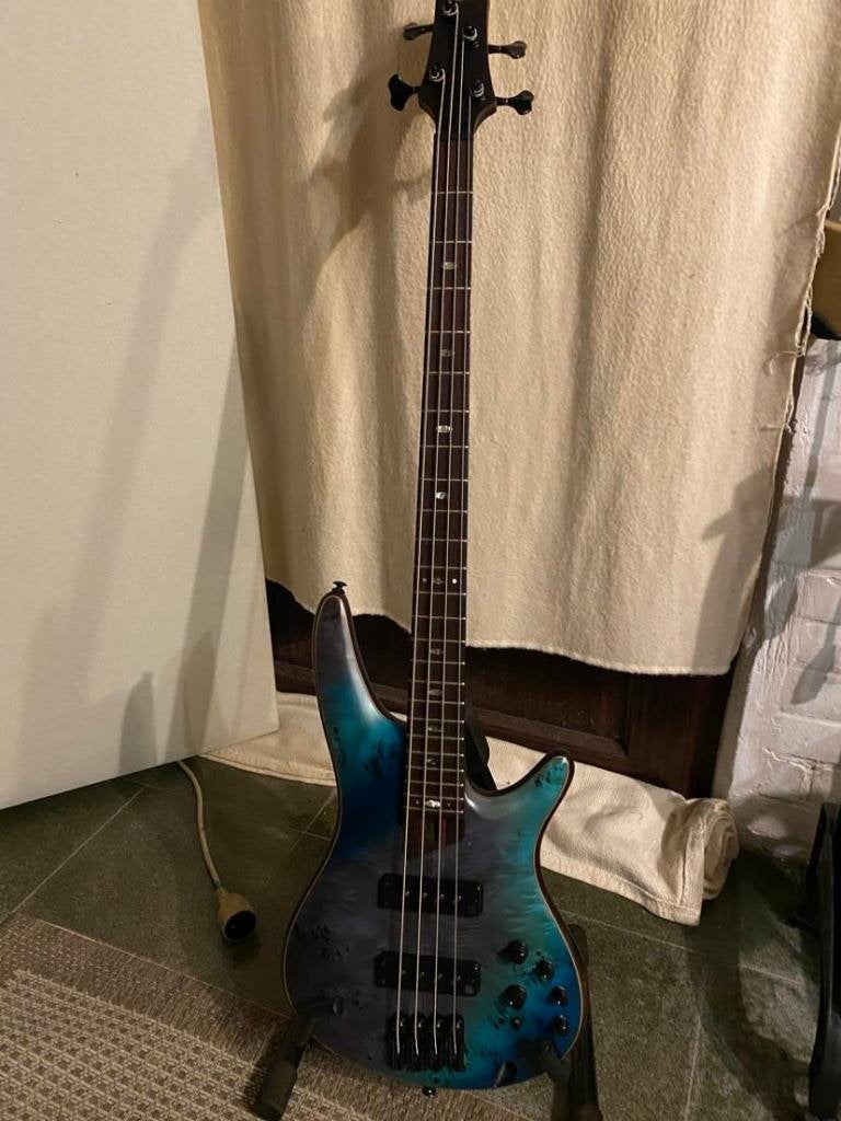 À vendre, Bass Ibanez - SR1600BTSF Tropical Seafloor Flat., Musique & Instruments, Instruments à corde | Guitares | Basses, Enlèvement ou Envoi