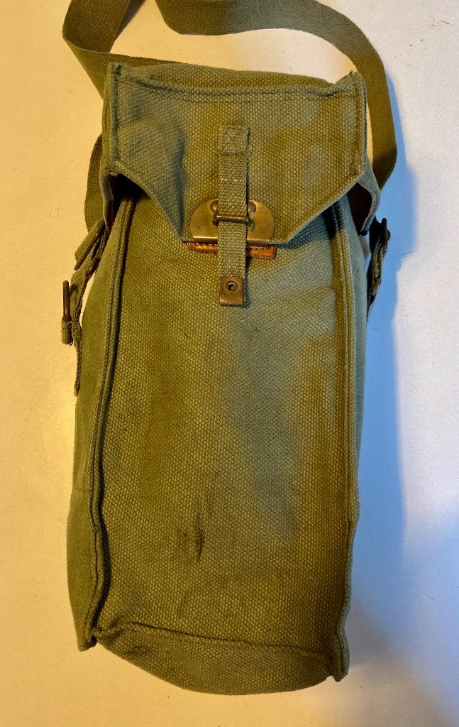 GASMASKER Belgisch Leger 1965, Ophalen of Verzenden, Landmacht, Overige typen