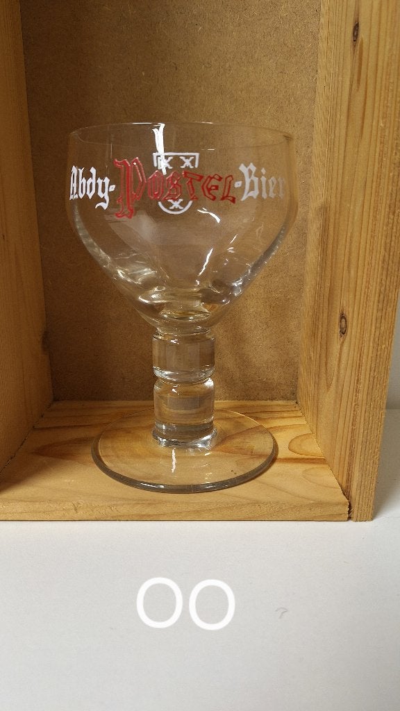 bierglas Postel (nr OO), Ophalen, Gebruikt, Glas of Glazen, Overige merken