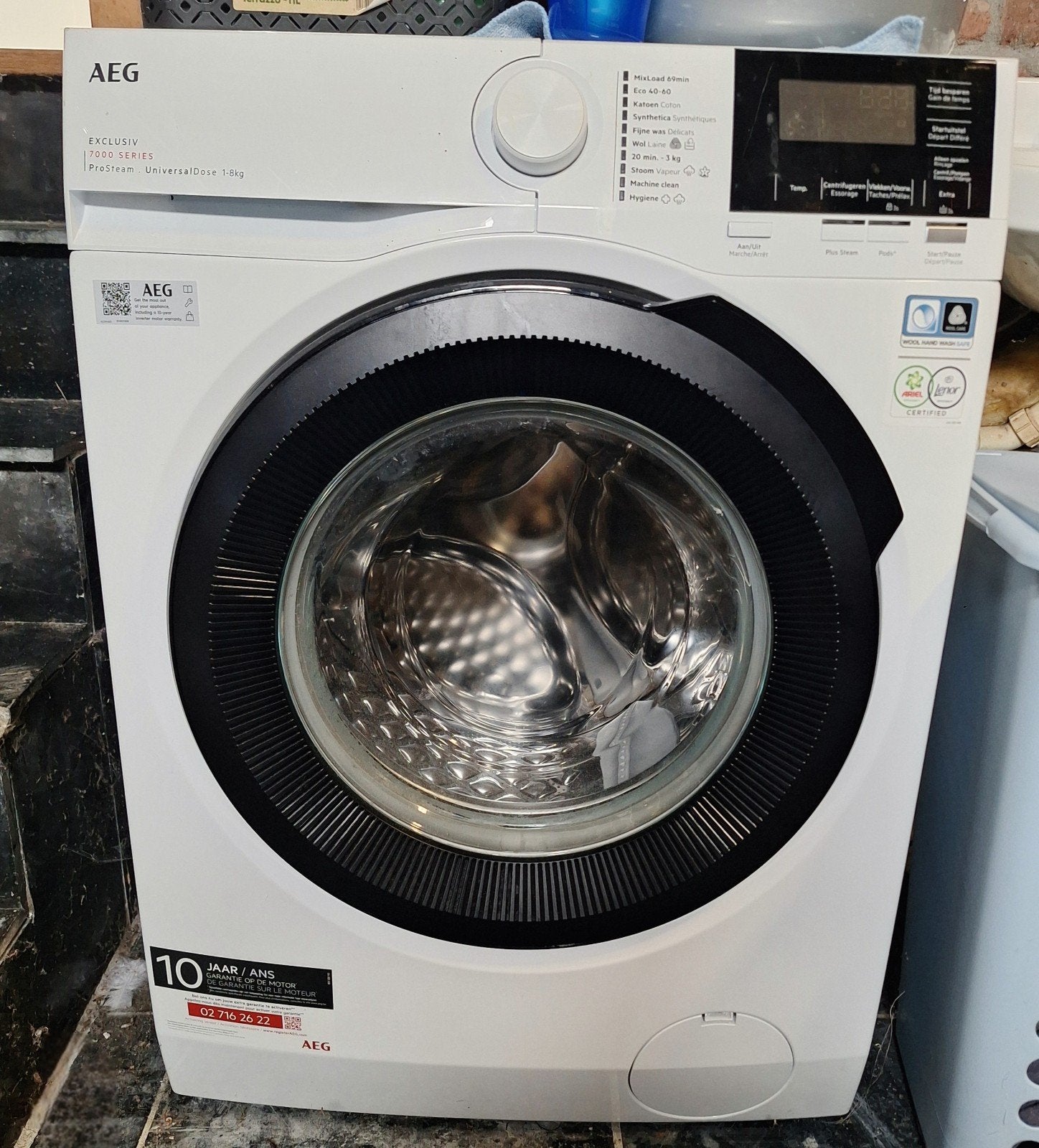 AEG Wasmachine, Elektronische apparatuur, Wasmachines, Ophalen, Gebruikt, Energieklasse A of zuiniger