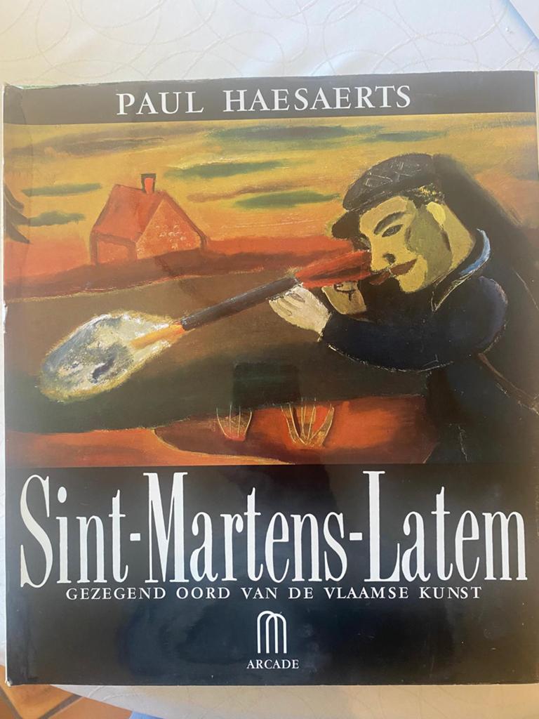 Kunstboek Sint Martens Latum, Ophalen