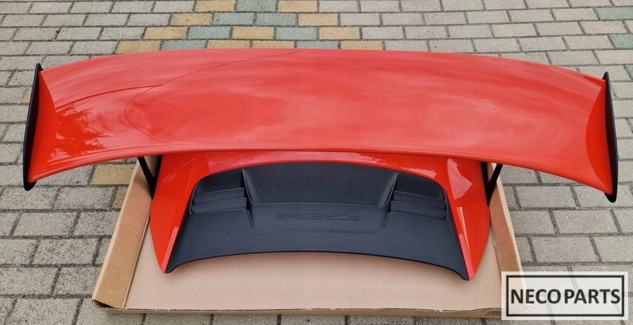 PORSCHE COMPLEET SPOILER CARRERA 911 991 GT3 RS GT3RS ORG., -, Porsche, Haillon arrière, Utilisé