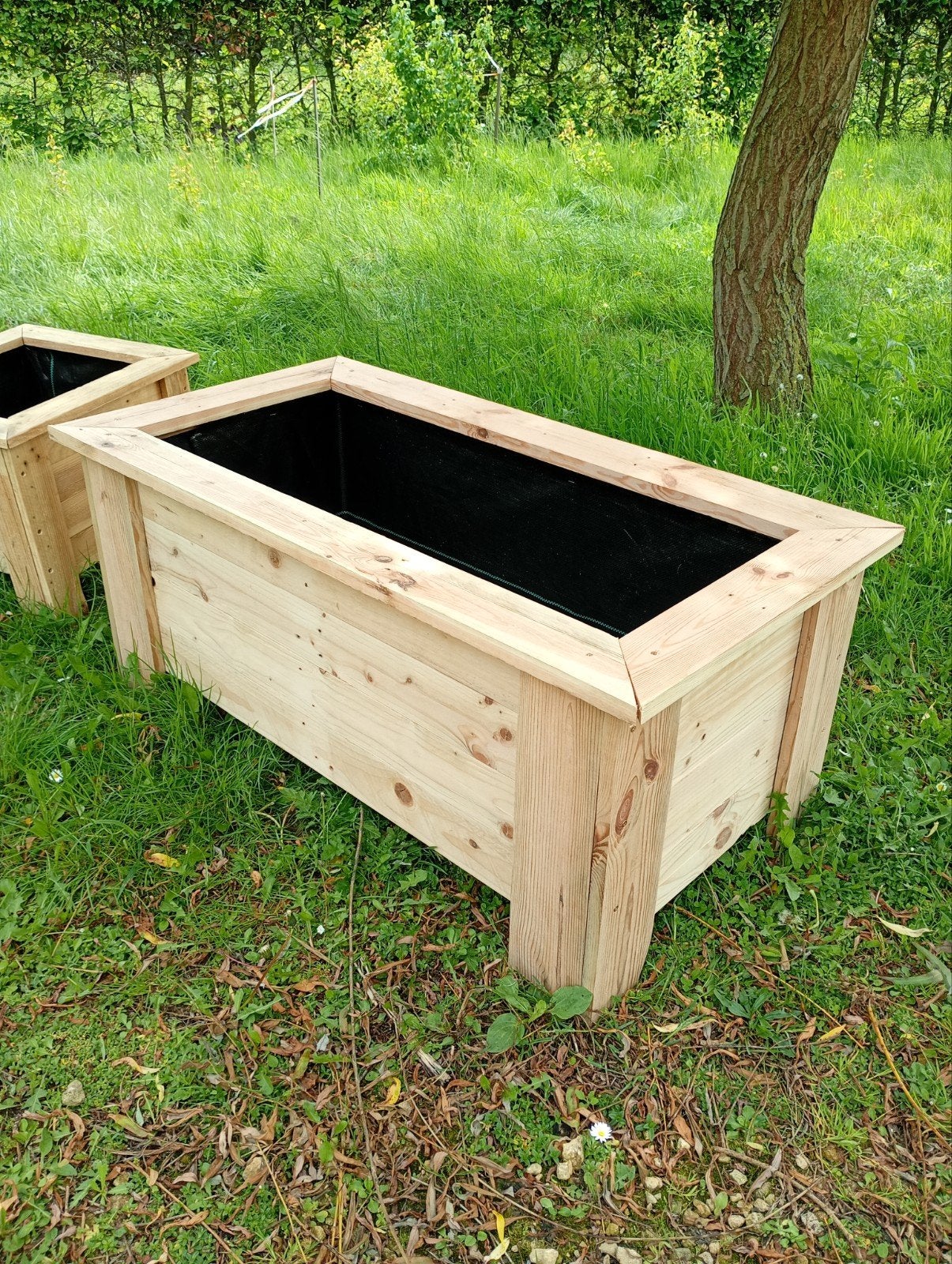 Grande jardinière ou jardinière 110 x 50 x 47, Jardin & Terrasse, Bacs à fleurs & Jardinières, Comme neuf, 30 à 60 cm, Enlèvement