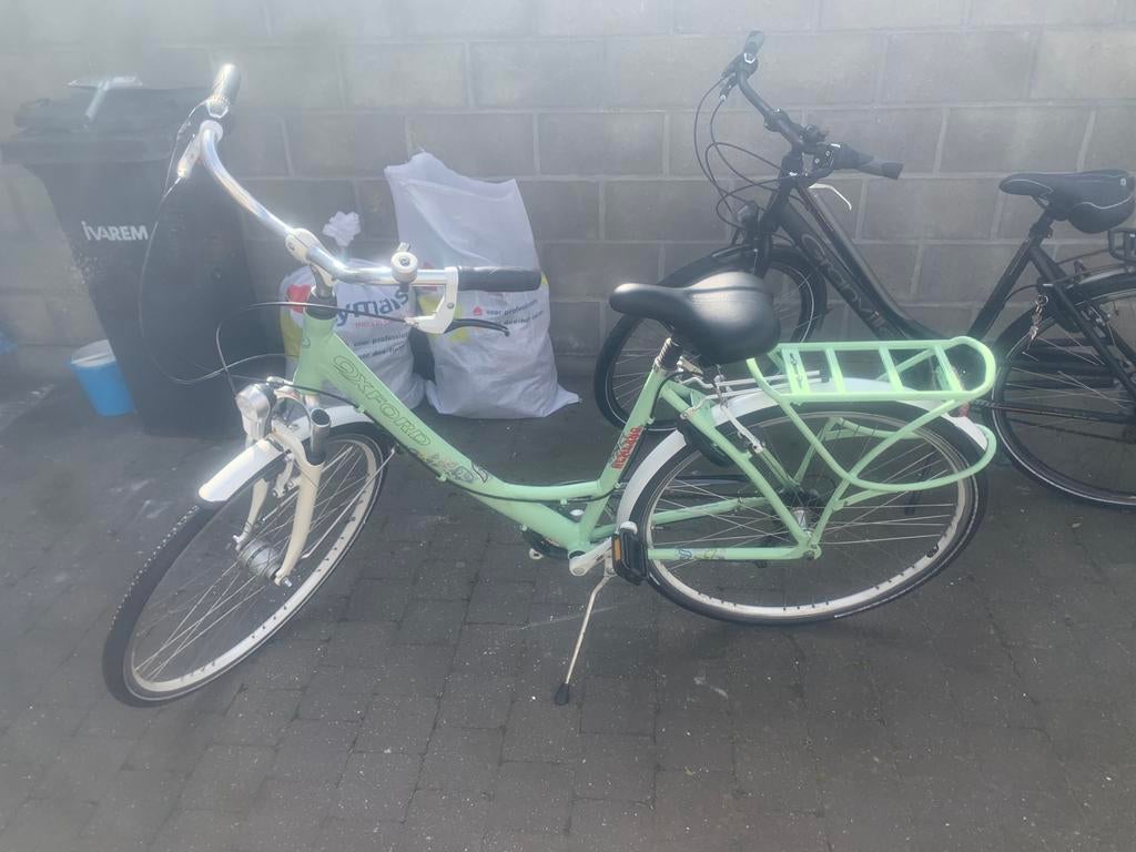 Oxford meisjes/dames fiets te koop, Fietsen en Brommers, Schijfrem, Ophalen, Overige merken, Gebruikt