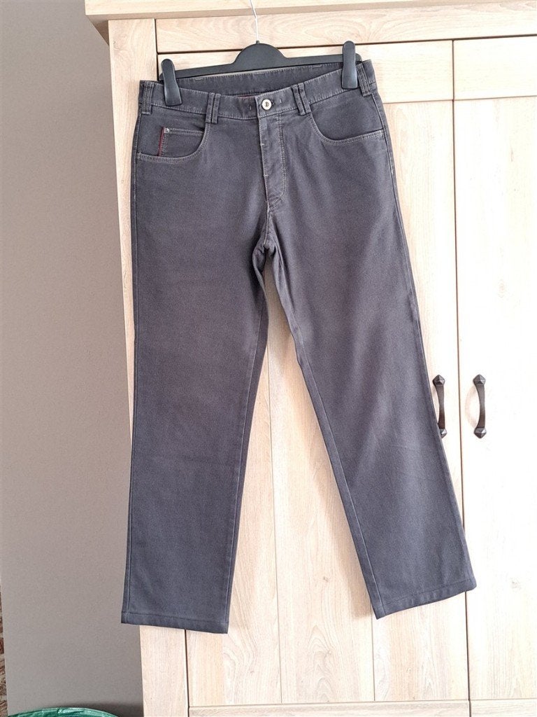 Broek voor heren donkergrijs maat 48, Maat 48/50 (M), Meyer, Ophalen of Verzenden, Zo goed als nieuw