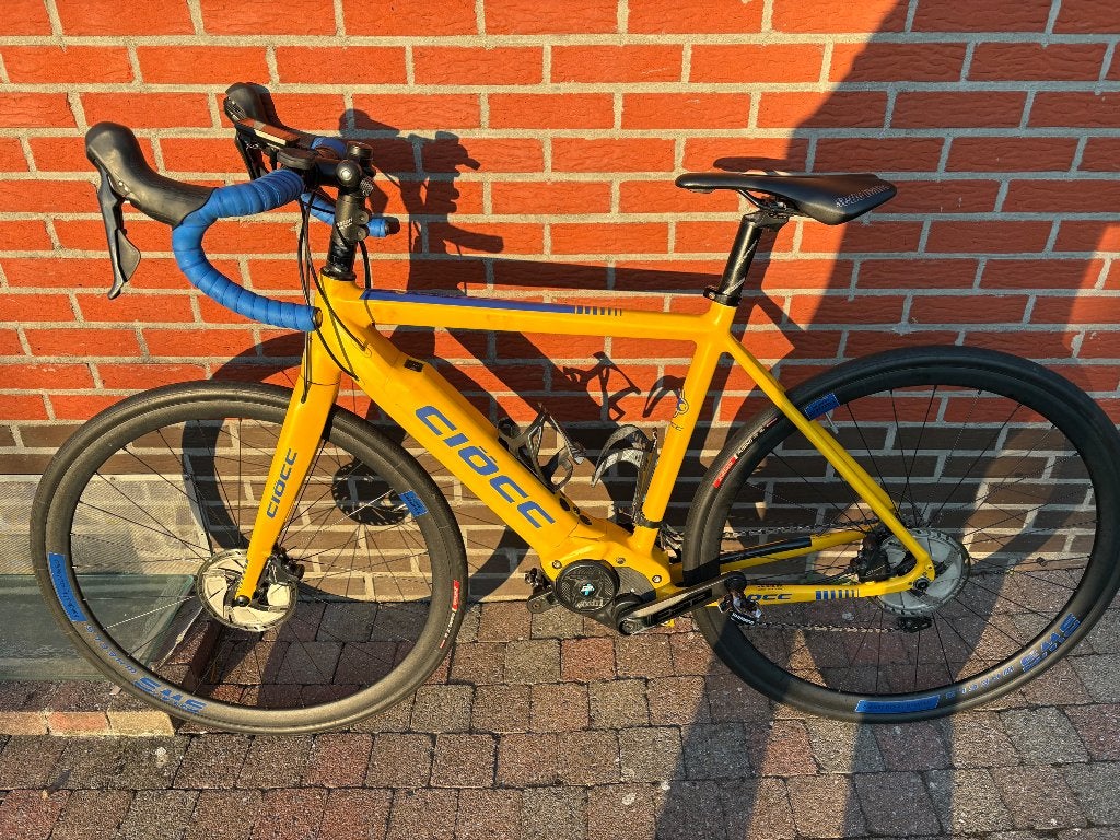 Elektrische Koersfiets, Fietsen en Brommers, Gebruikt, Heren, 49 tot 53 cm, 15 tot 20 versnellingen