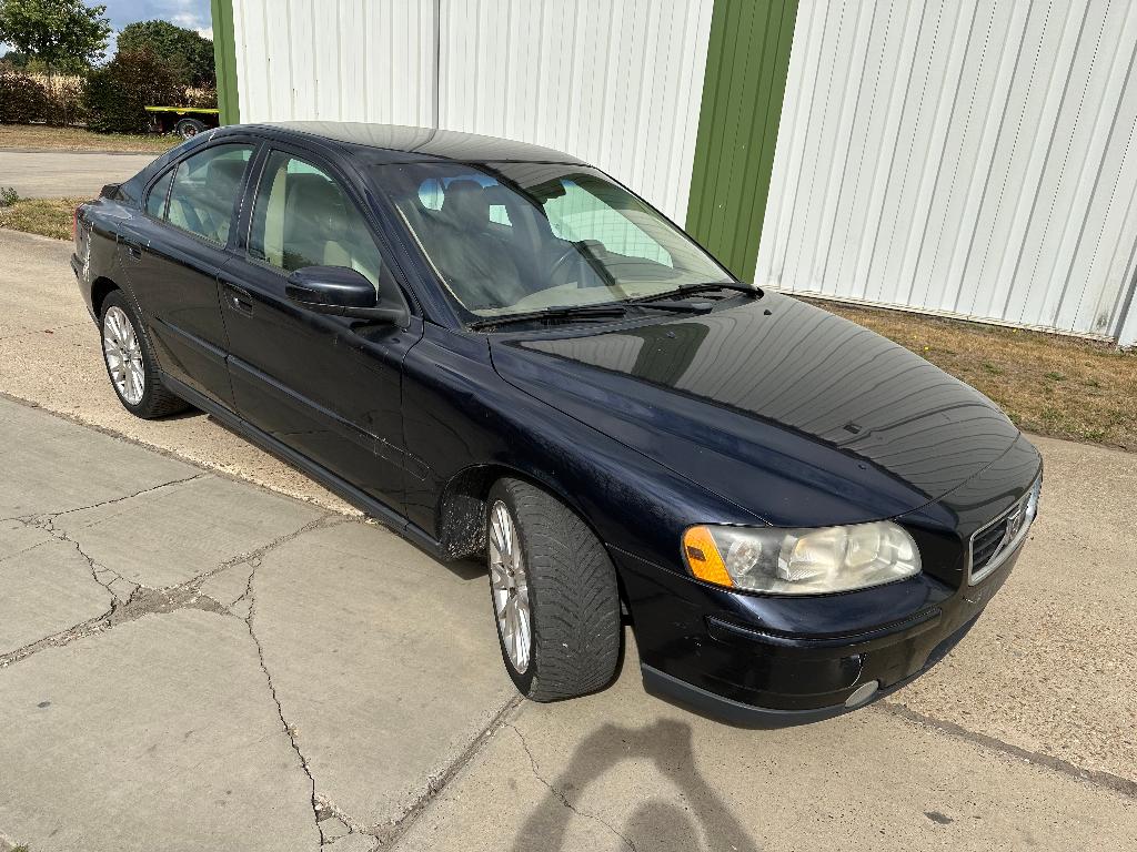 Volvo S60 2.4D Momentum 10/2006 airco, Auto's, Voorwielaandrijving, 4 deurs, Beige, Blauw