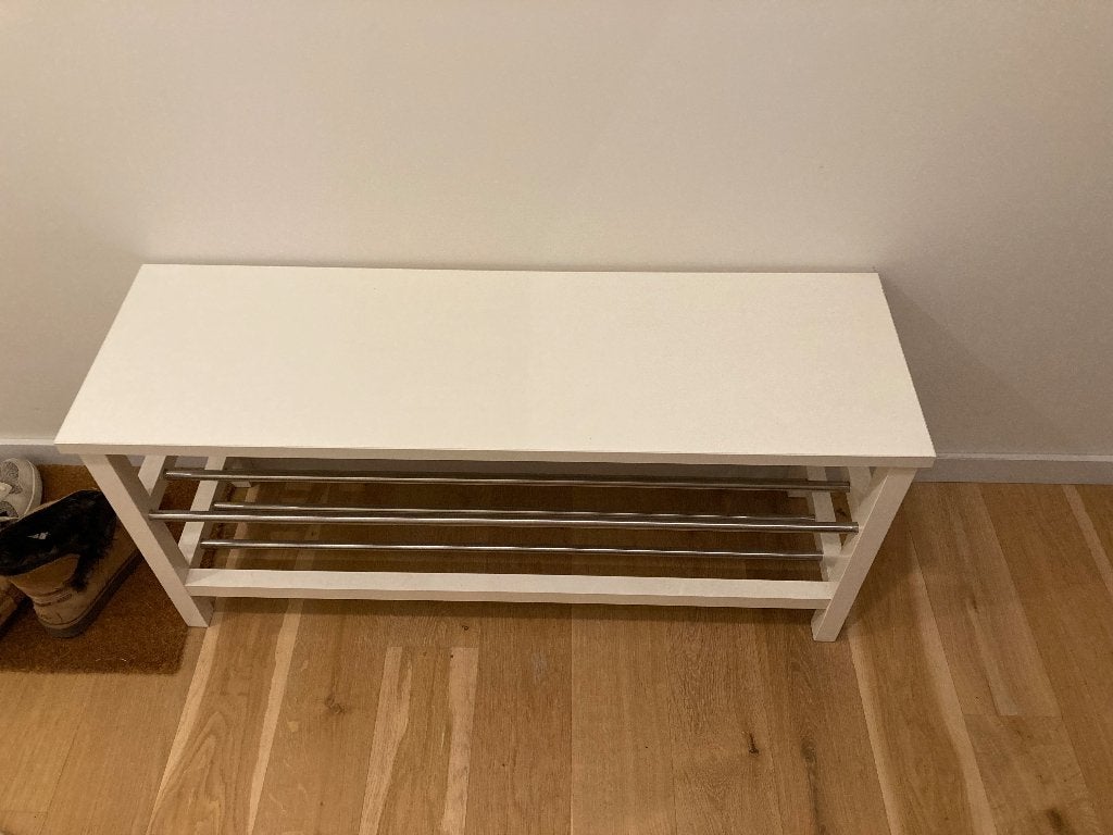 Bank voor het opbergen van schoenen, Ophalen, Zo goed als nieuw