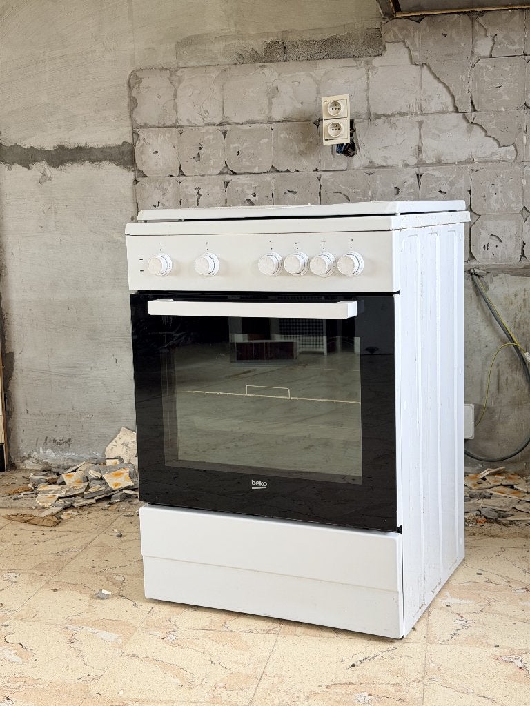 Beko kookfornuis, Electroménager, Cuisinières, Classe énergétique A ou plus économe, 85 à 90 cm, 4 zones de cuisson, Enlèvement