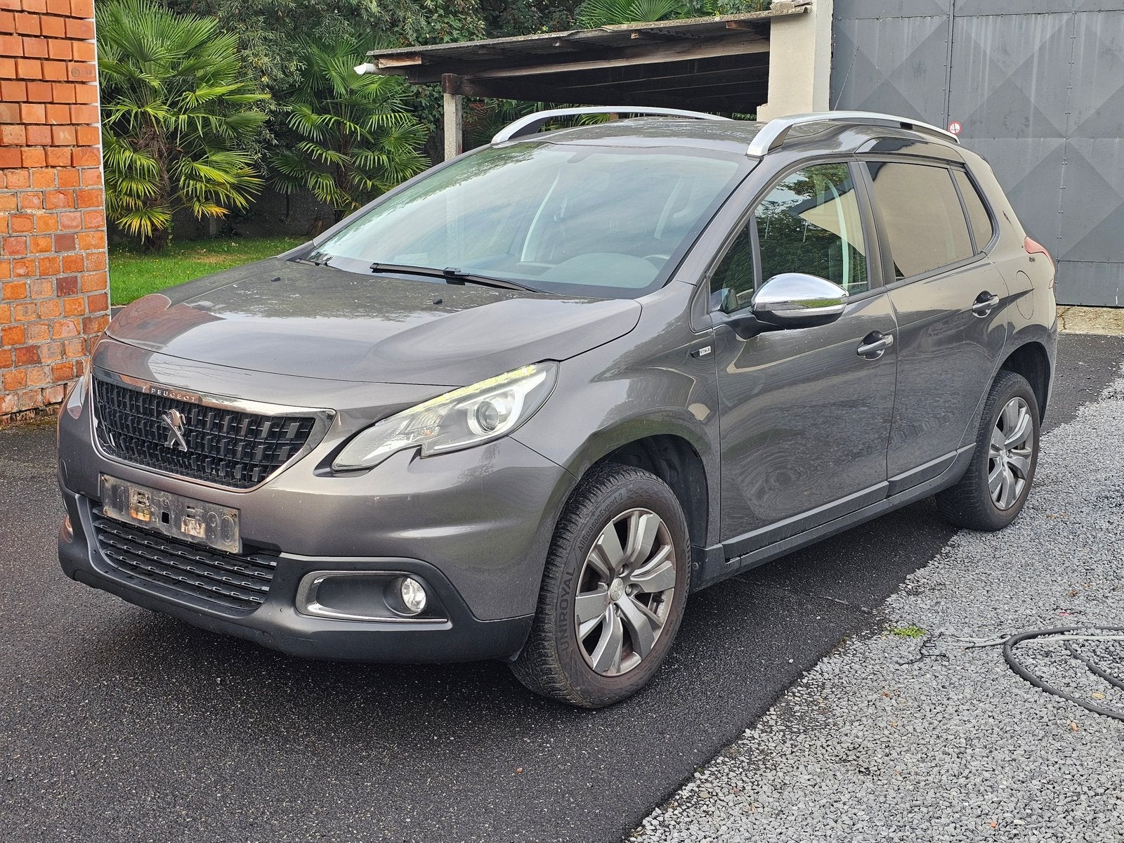 Peugeot 2008 BURE TECH 1.2 cc Benzine 2017 airco 88.000 km, Auto's, Euro 6, 1199 cc, Particulier, Zilver of Grijs