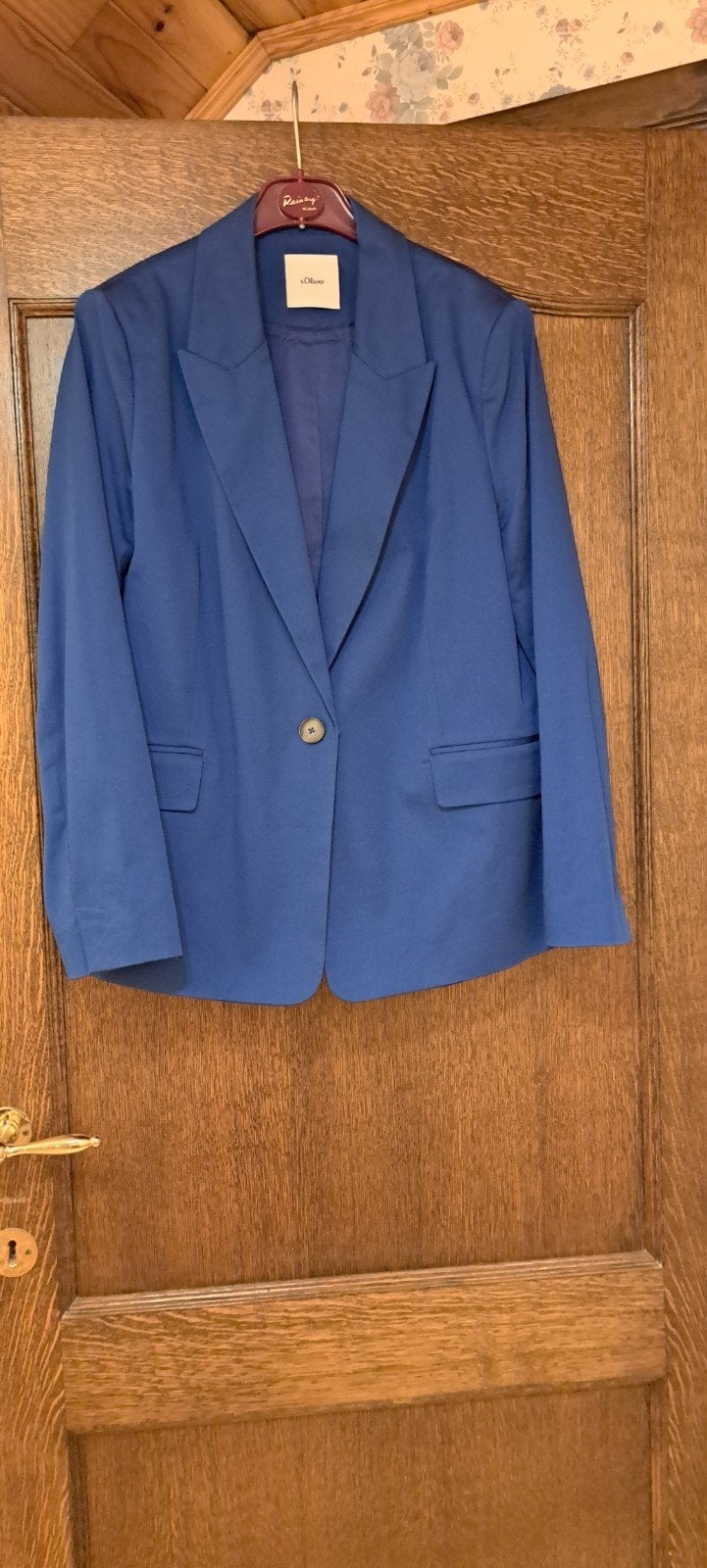 Geklede dames jas nieuwe staat maat 42, 1 maal gedragen l, Vêtements | Femmes, Vestes | Été, Enlèvement, Taille 42/44 (L)