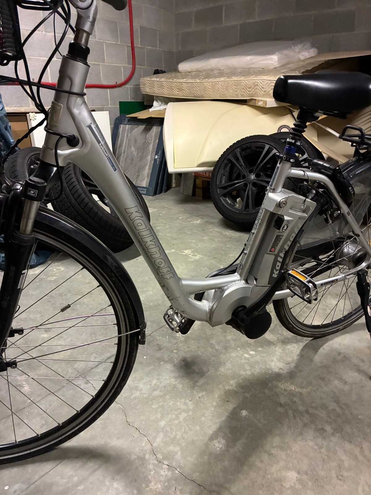 Kalkhoff e-comfort, Fietsen en Brommers, Ophalen, Zo goed als nieuw