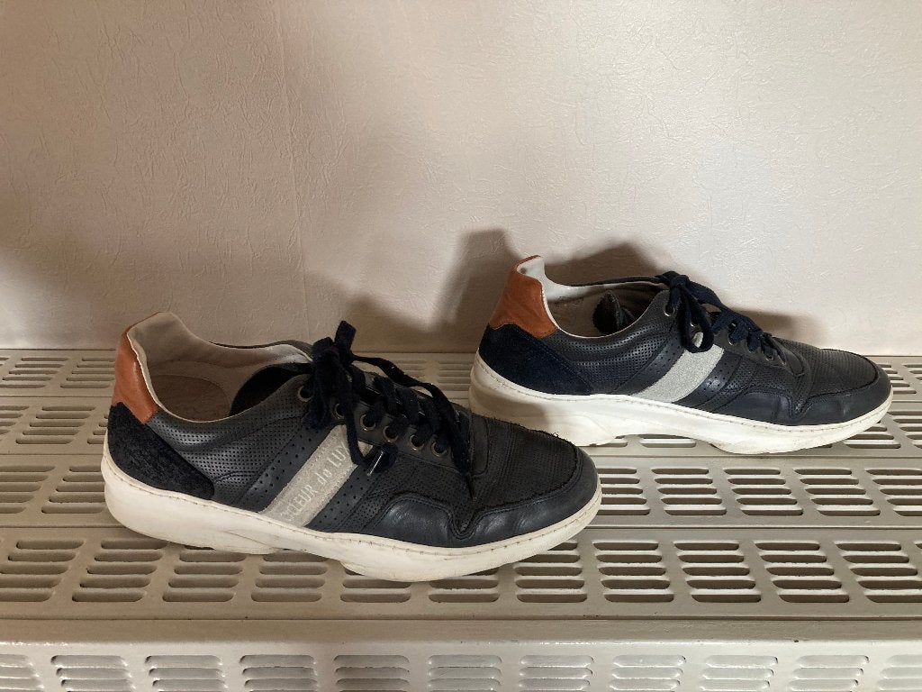 Blauwe schoenen met veters, Cycleur de Luxe, 43, Kleding | Heren, Schoenen, Blauw, Ophalen of Verzenden, Zo goed als nieuw, Cycleur de Luxe