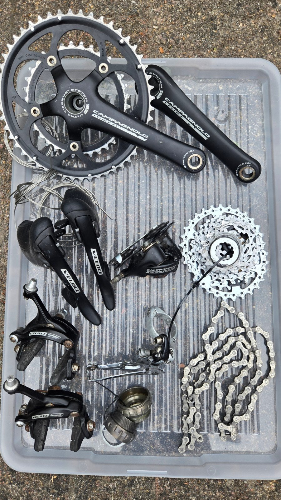 Campagnolo groupset Veloce 10 speed, Vélos & Vélomoteurs, Enlèvement