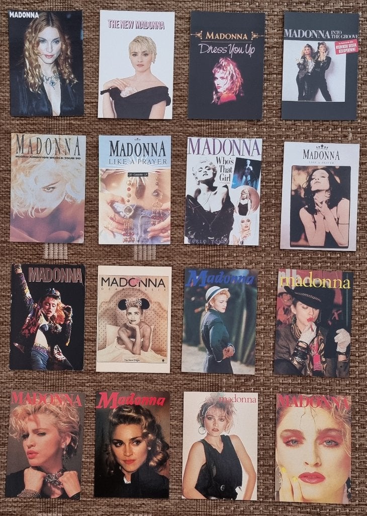 Madonna - 40 postkaarten, Ophalen of Verzenden, 1980 tot heden, Ongelopen, Sterren en Beroemdheden