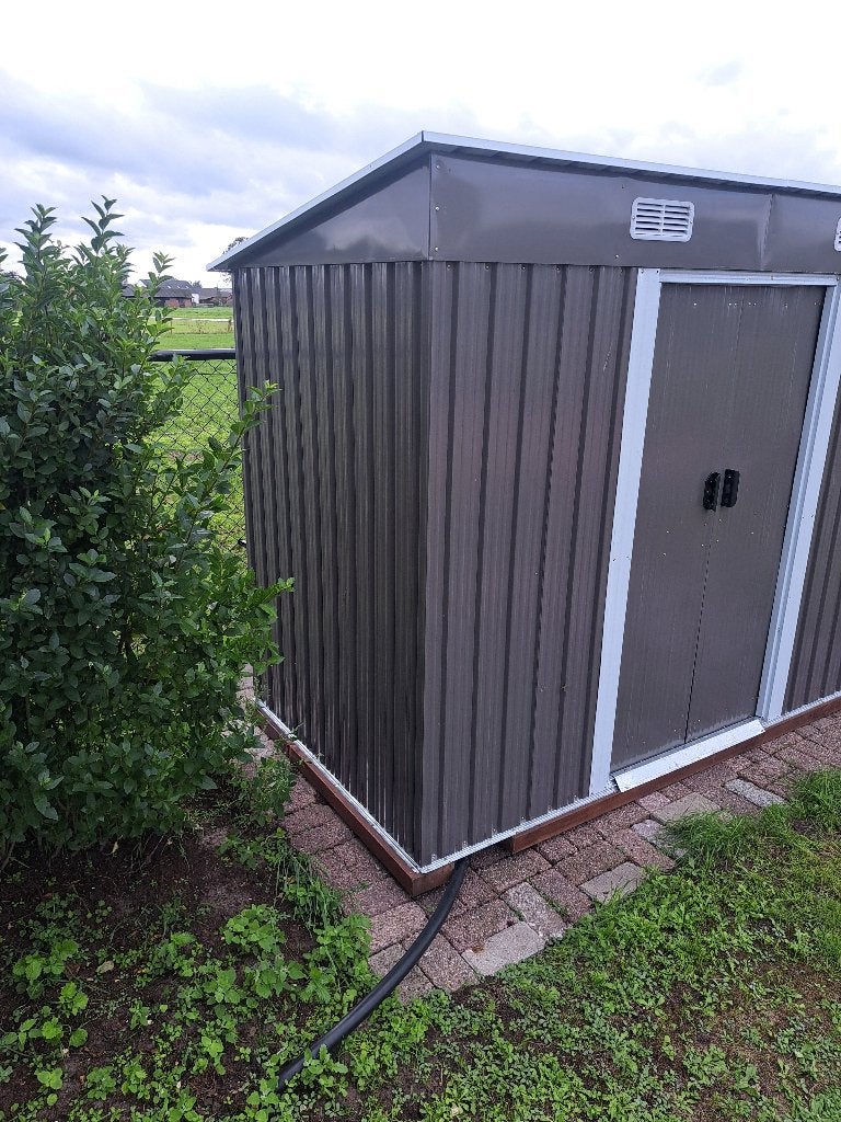 Stalen Tuinhuisje, Tuin en Terras, Ophalen, Nieuw, Metaal, Tuinhuis