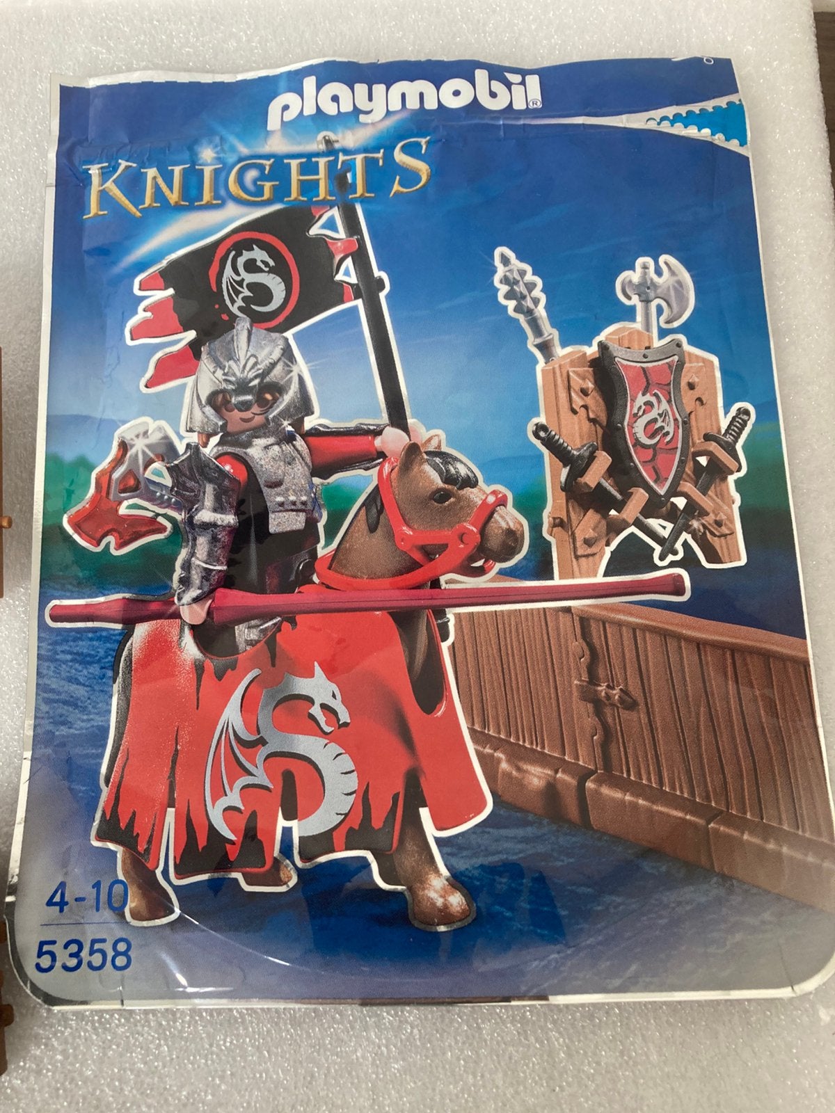 Playmobile Chevalier du dragon, Enlèvement ou Envoi, Comme neuf, Kit complet, Knights